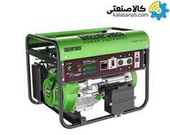 موتور برق گازسوز استارتی تکفاز 5 کیلووات گرین پاور CC7000-NG/LPG