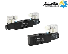 شیر برقی پنوماتیک سایز 1/4 پنج راهه چینی
