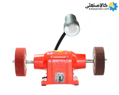 سنگ سنباده رومیزی چراغ دار محک 165 میلیمتر مدل PG-165