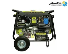 موتور برق بنزینی استارتی تک فاز 9.5 کیلووات پوتر PT21000VES