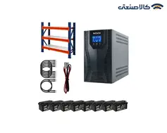پکیج برق اضطراری لاین اینتراکتیو نوویکس 3kva-2H