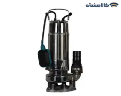پمپ لجن کش فلوتر دار استیل 304 LEO لئو 0.75 کیلووات XSP18-12/0.75S 