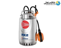 پمپ کفکش 1 و 1/4 اینچ 10 متری 0.5 اسب پدرولو مدل RXm2