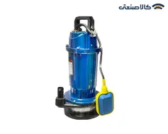 پمپ کفکش کالمو 1 اینچ 16 متری تک فاز QDX1.5-16-0.37F فلوتردار