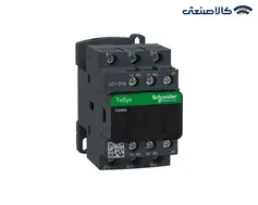 کنتاکتور اشنایدر 18 آمپر 7.5 کیلووات با بوبین 220VAC سری LC1D18M7