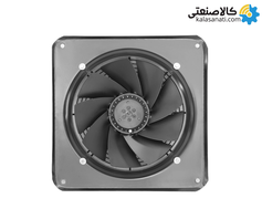 هواکش اکسیال تک فاز 25 سانت پروانه فلزی زیلابگ مدل YWF2E-250B-92/25