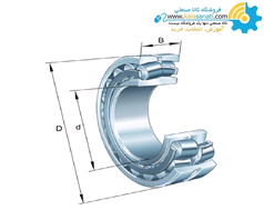 رولبرینگ کروی 22218 برند FAG 