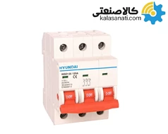 کلید مینیاتوری سه پل/ سه فاز 6 آمپر هیوندای