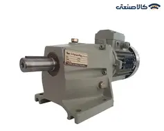 الکتروگیربکس شافت مستقیم پولادین پارت 7.5 اسب 5.5 کیلووات شافت 75 پایه دار