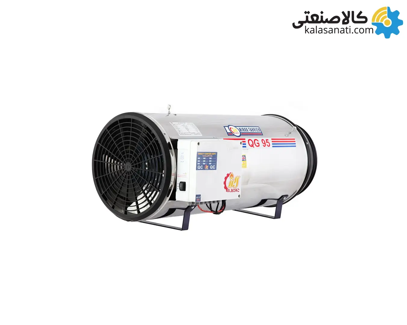 جت هیتر گازی نیرو تهویه البرز مدل QG-95