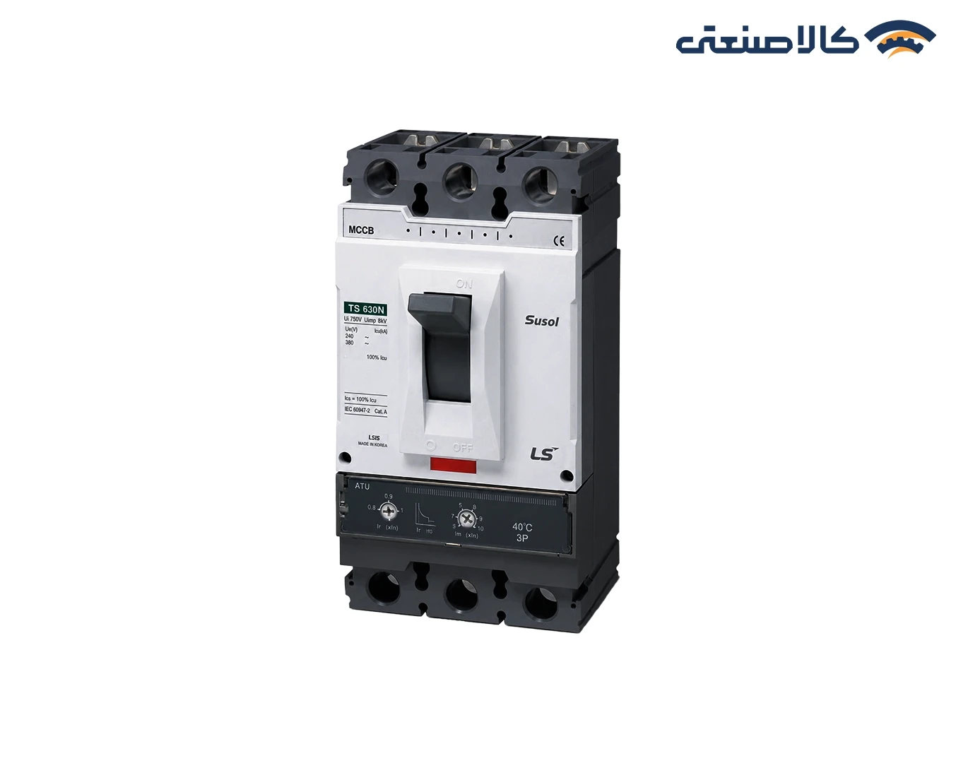 کلید اتوماتیک LS (ال اس) 630 آمپر قابل تنظیم حرارتی - مغناطیسی Susol-TS630N