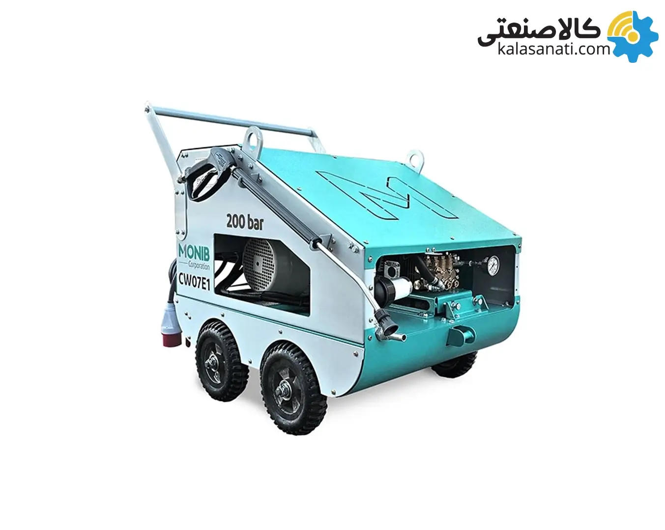 واترجت صنعتی 200 بار سه فاز آب سرد منیب مدل CW07E1