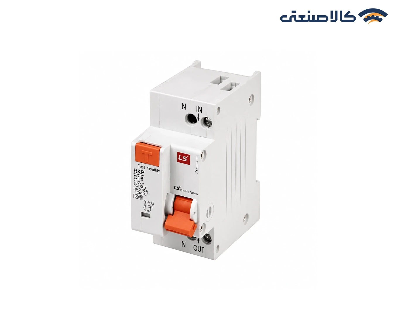 کلید محافظ جان (RCBO) ال اس (LS) تکفاز 16 آمپر سری RKP