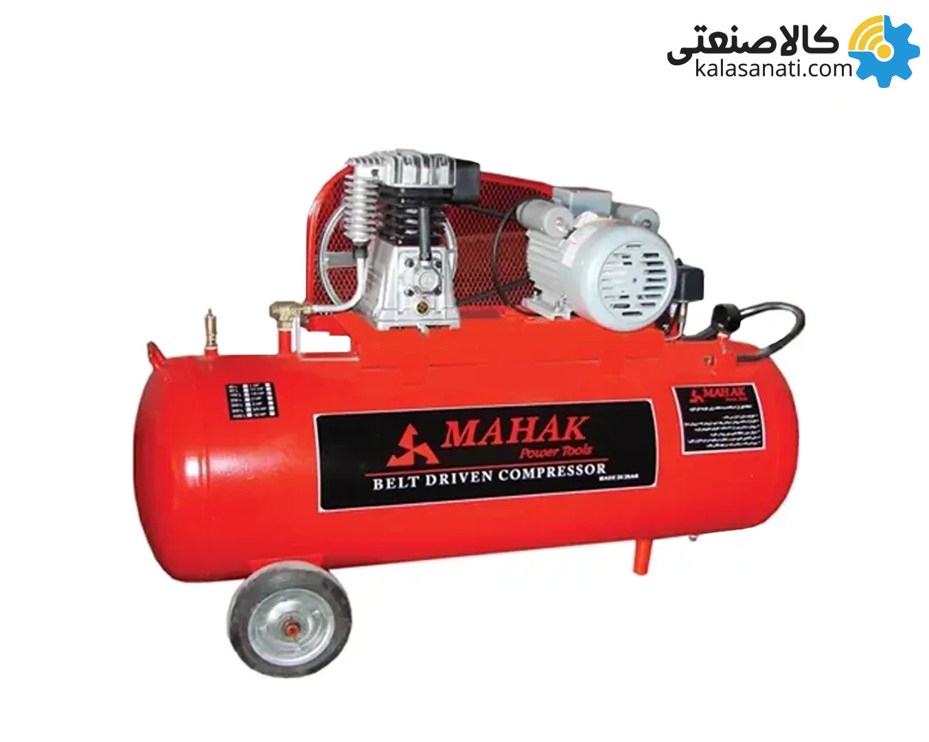 پمپ باد 150 لیتری محک مدل AP-152