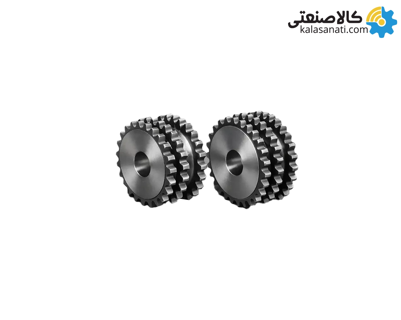 دنده زنجیر سری A سایز 60 سه ردیفه ساده