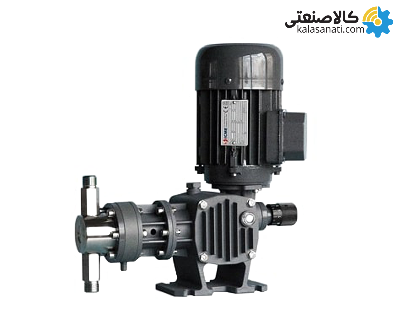 دوزینگ پمپ پیستونی 13 بار اتاترون Etatron با هد استیل 316L مدل BP0256AA