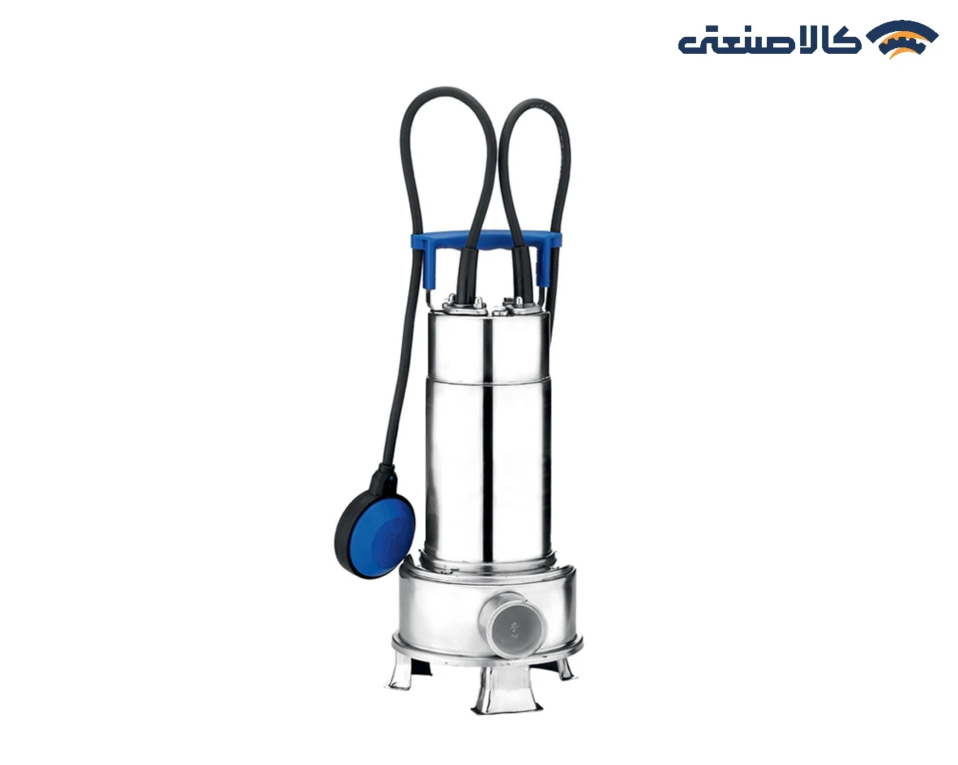 پمپ لجن کش تمام استیل تکفاز 0.55 کیلووات 1 و 1/2 اینچ 7 متری ابارا ایتالیا سری RIGHT75