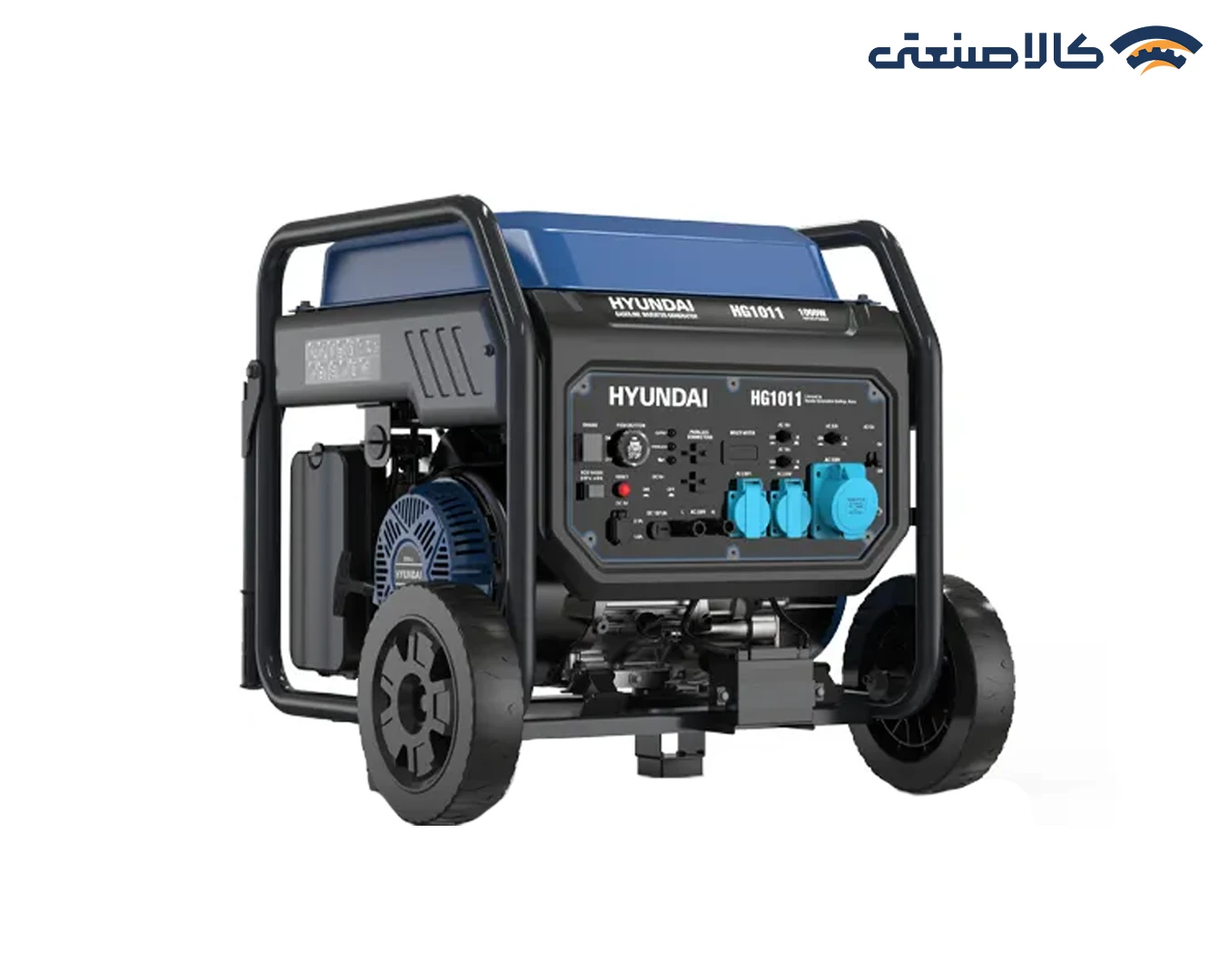 موتور برق بنزینی استارتی تک فاز اینورتری 11 کیلووات هیوندای HG-1011