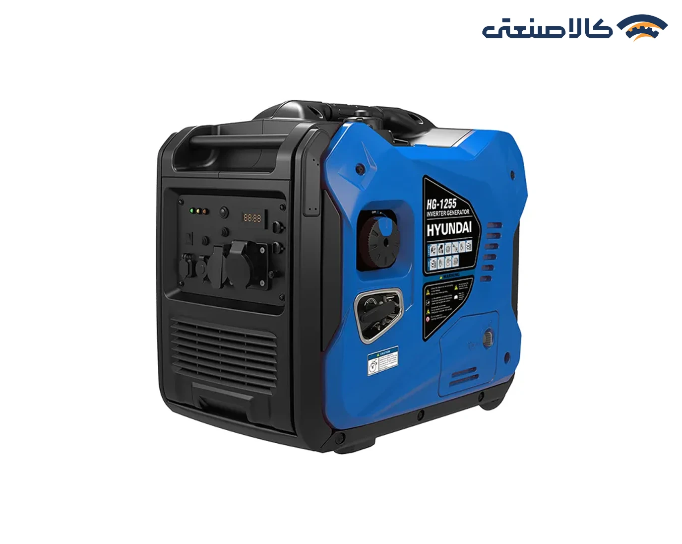 موتور برق بنزینی استارتی تک فاز سایلنت اینورتری 5.5 کیلووات هیوندای HG-1255