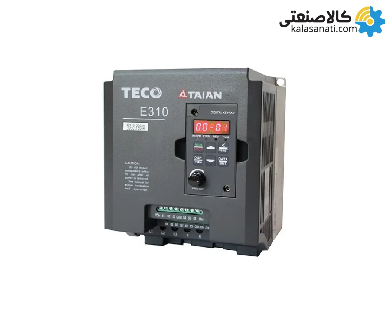 اینورتر تکفاز 1.5 کیلووات تکو تایوان مدل E310 پلاس