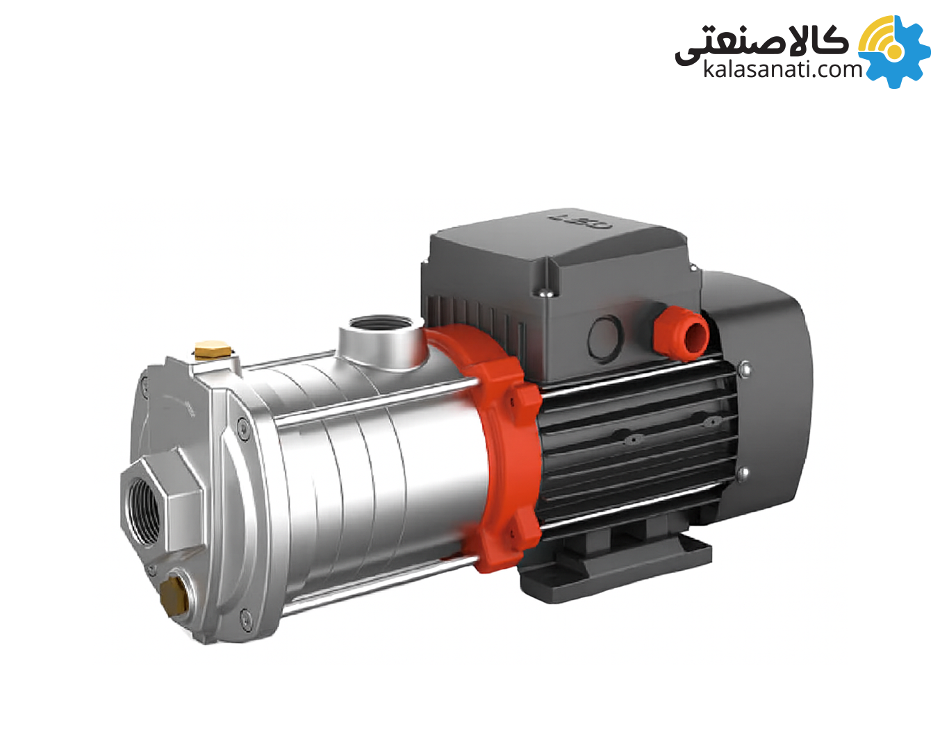 پمپ افقی طبقاتی تمام استیل لئو 1.5 اسب تکفاز ECHm 4-60S