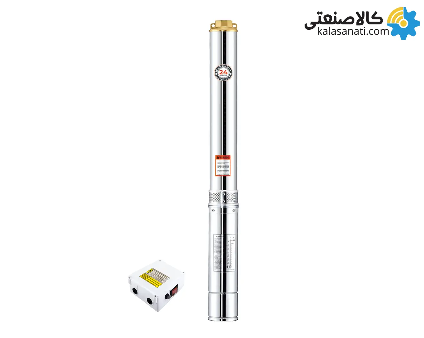 پمپ شناور 2 اینچ 61 متری تکفاز لئو 4XRm10/9-1.5