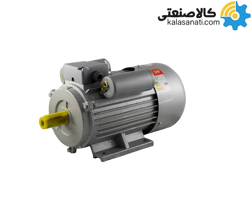 الکتروموتور پوسته چدن 1.5 کیلووات 2 اسب تک فاز JMC 