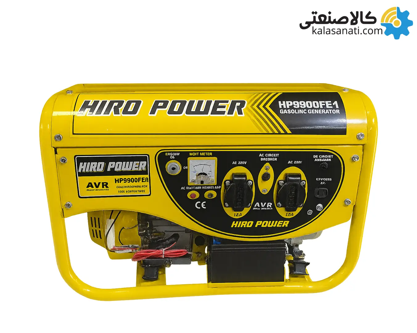 موتور برق بنزینی استارتی تک فاز 3.8 کیلووات هیرو پاور HP9900FE1