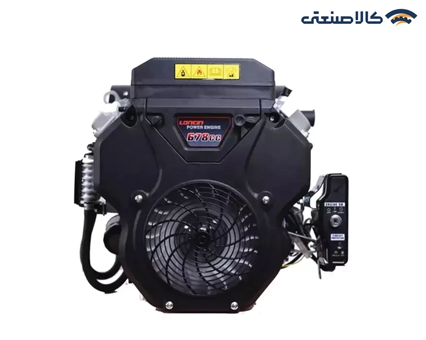 موتور تک بنزینی استارتی لانسین 20.5 اسب مدل LC2V78F-2