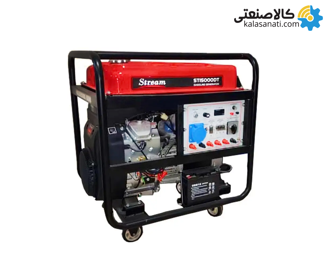 موتور برق سه فاز بنزینی 12 کیلووات استریم مدل ST-15000DT