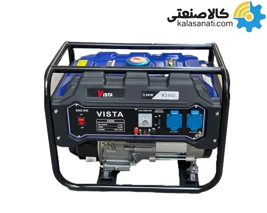 موتور برق بنزینی تکفاز 3.2 کیلووات ویستا مدل V3500