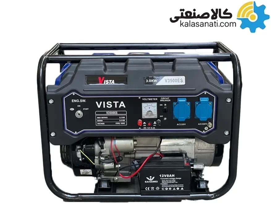 موتور برق بنزینی تکفاز 3.2 کیلووات ویستا مدل V3500ES