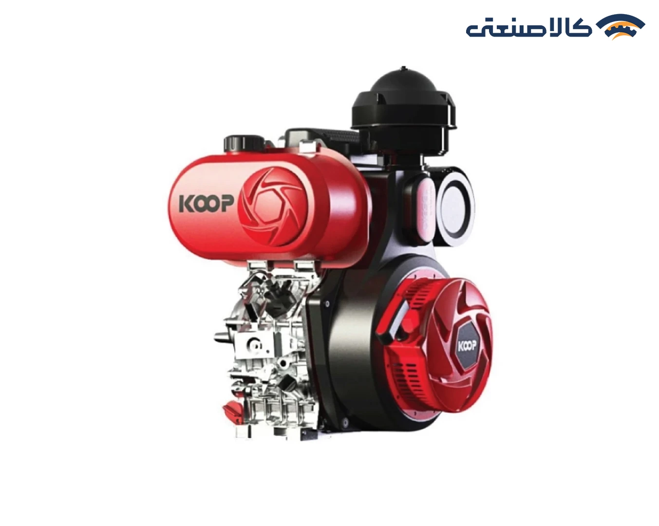 موتور تک دیزلی استارتی 14 اسب کوپ KD12E