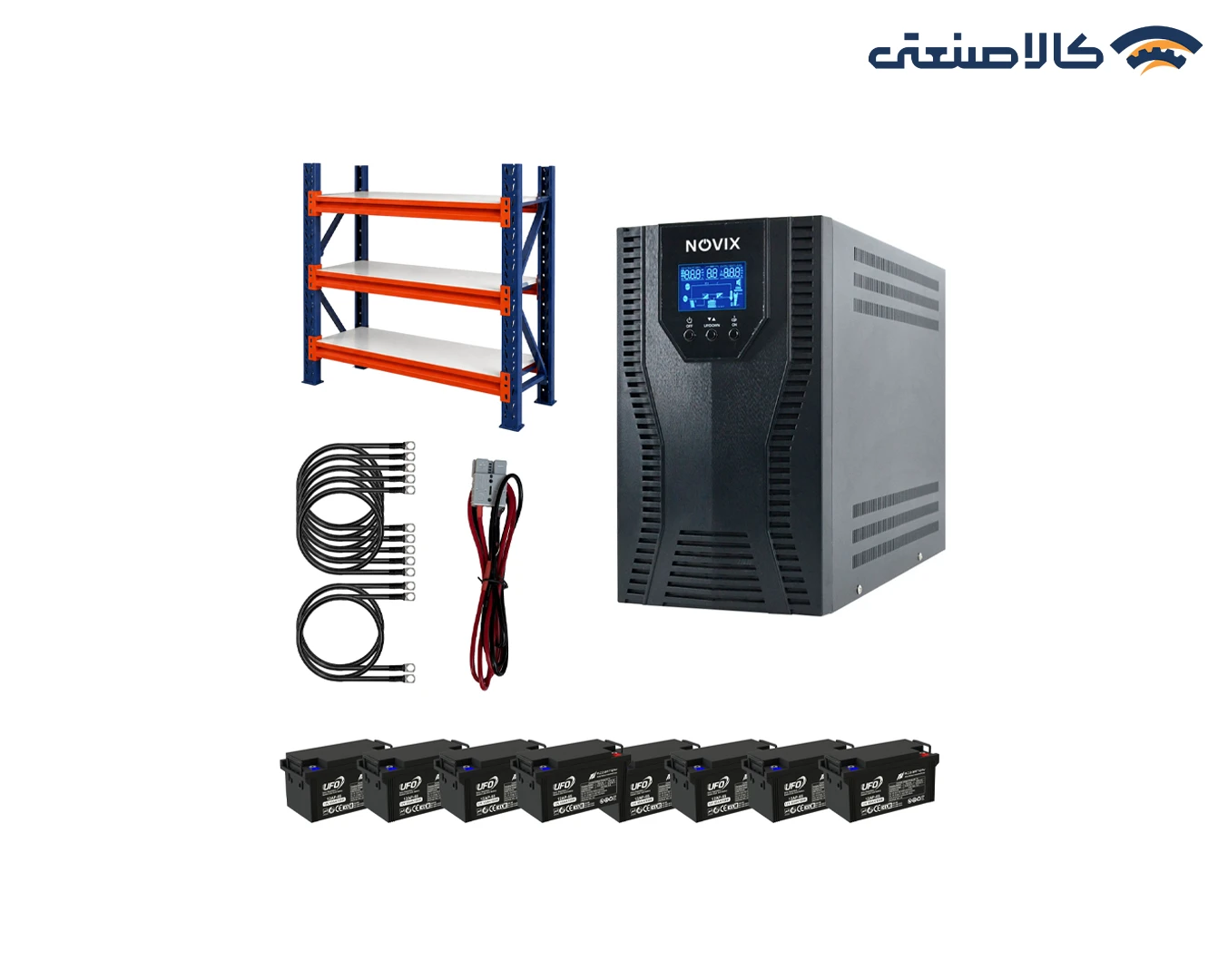 پکیج برق اضطراری لاین اینتراکتیو نوویکس 3kva-2H