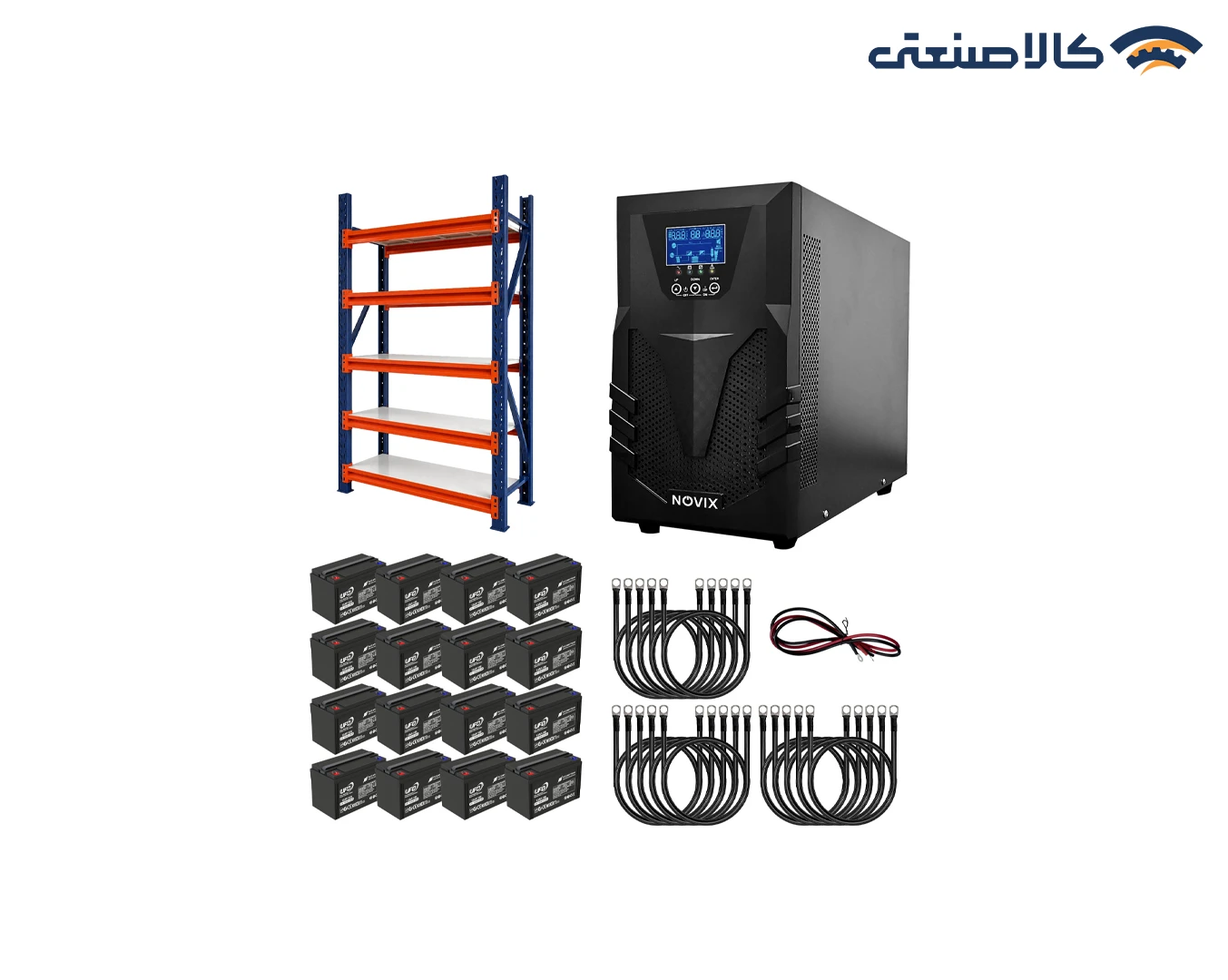 پکیج برق اضطراری آنلاین نوویکس 10kva-1H
