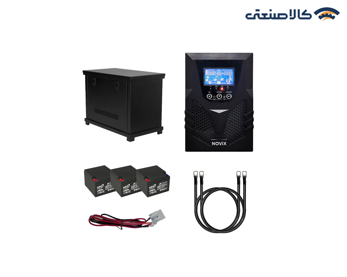 پکیج برق اضطراری آنلاین نوویکس 1kva-1H