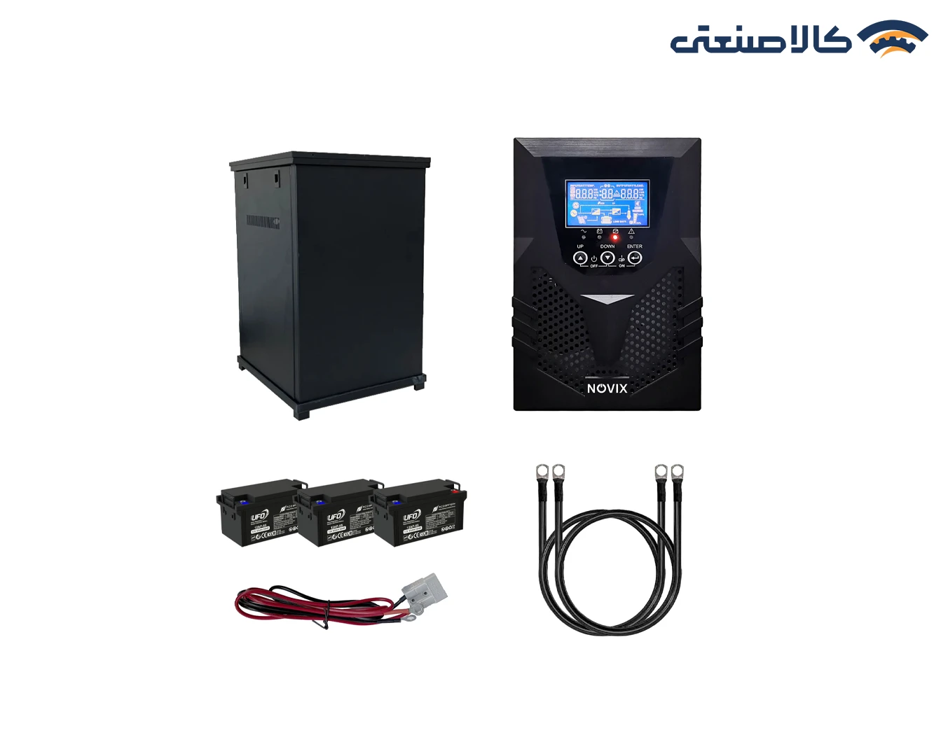 پکیج برق اضطراری آنلاین نوویکس 1kva-2H