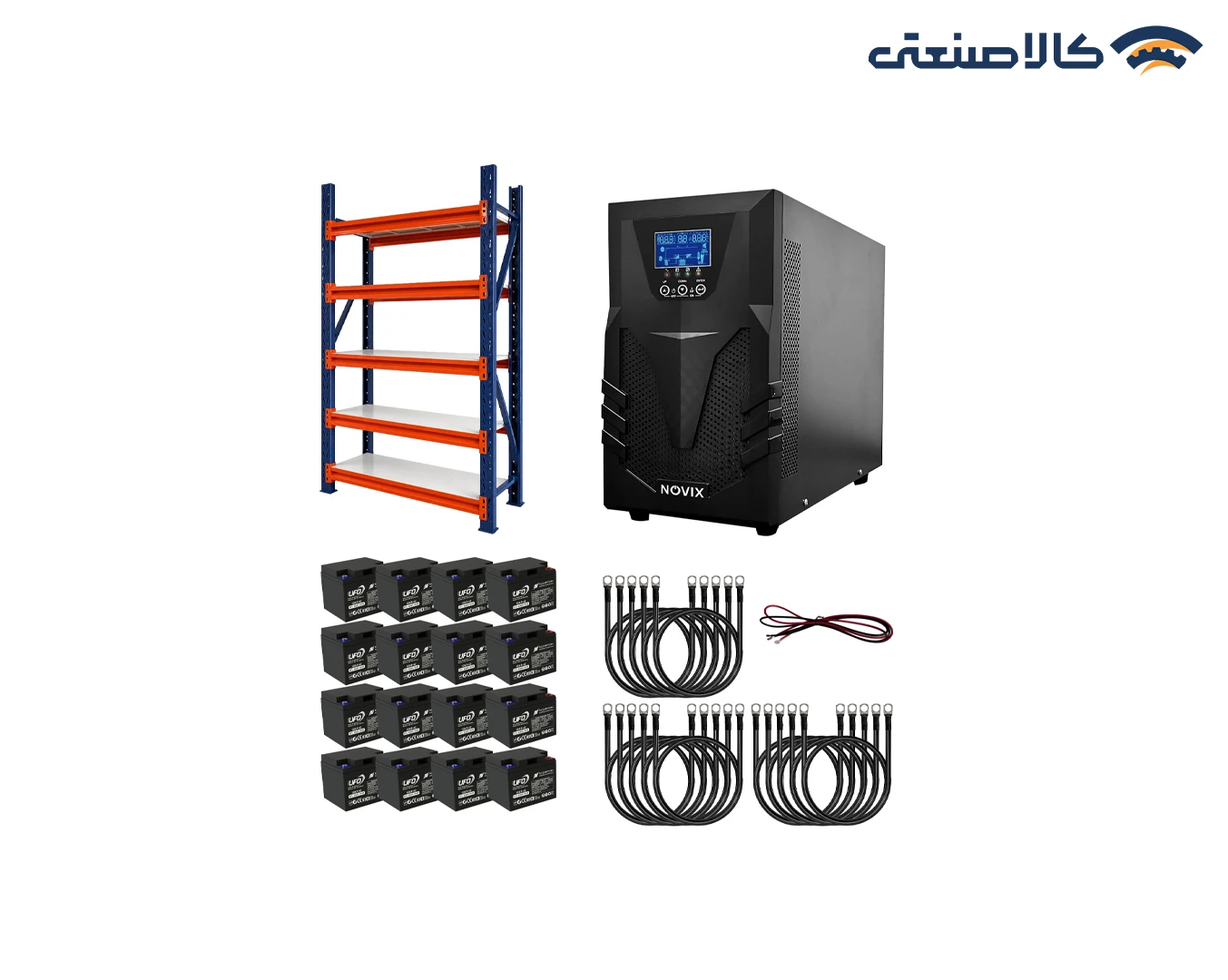 پکیج برق اضطراری آنلاین نوویکس 6kva-1H