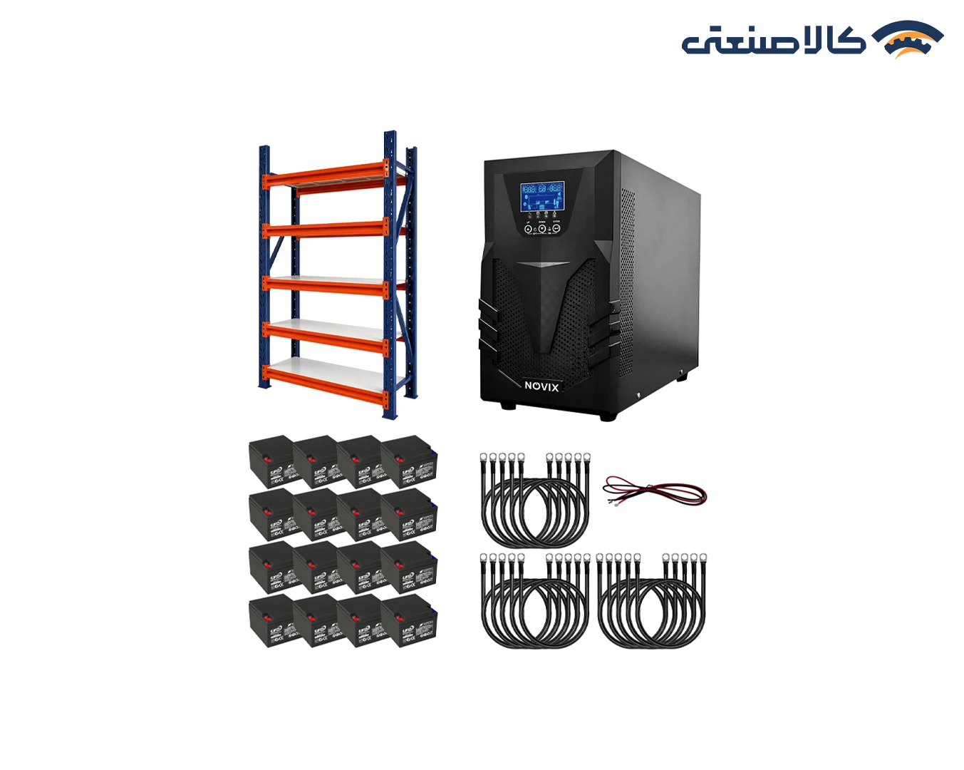 پکیج برق اضطراری آنلاین نوویکس 6kva-1/2H